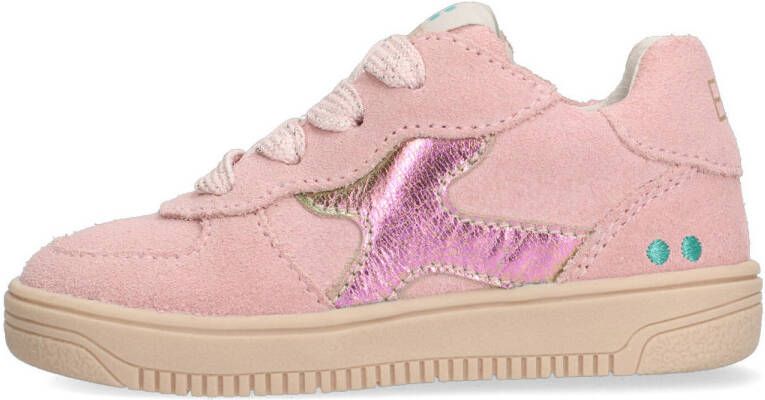 BunniesJR suède sneakers roze