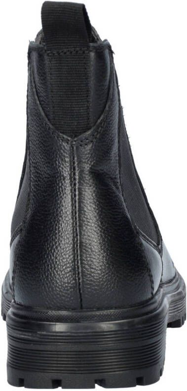 Cafe Moda leren chelsea boots zwart