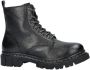 Cafe Moda leren veterboots zwart - Thumbnail 3