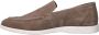 Cafe Moda suède loafers taupe - Thumbnail 3