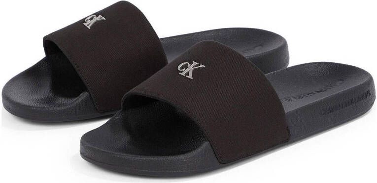 Calvin Klein badslippers zwart