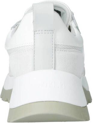 Calvin Klein chunky leren sneakers wit