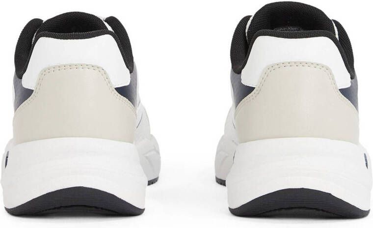 Calvin Klein chunky sneakers wit blauw