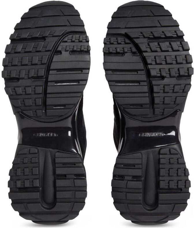 Calvin Klein Hike runner chunky sneakers zwart