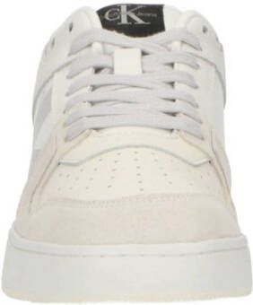 Calvin Klein Chunky Cupsole Mono Heren Schoenen Wit Maat: 40 Leer Foot Locker