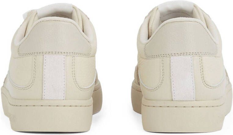 Calvin Klein leren sneakers beige