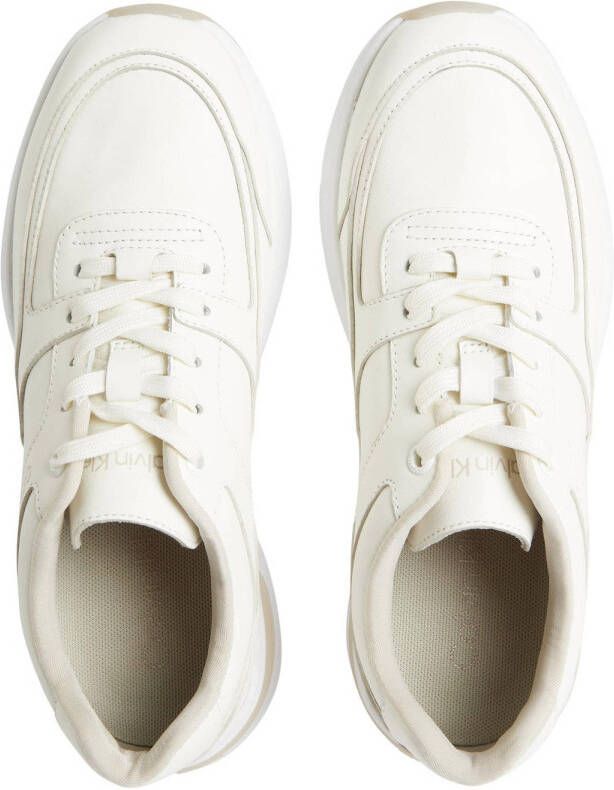 Calvin Klein leren sneakers wit