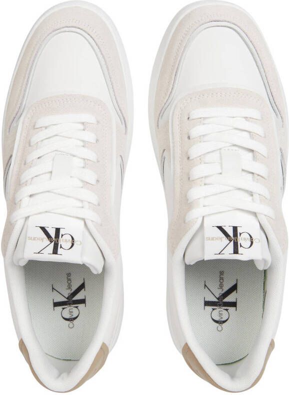 Calvin Klein leren sneakers wit