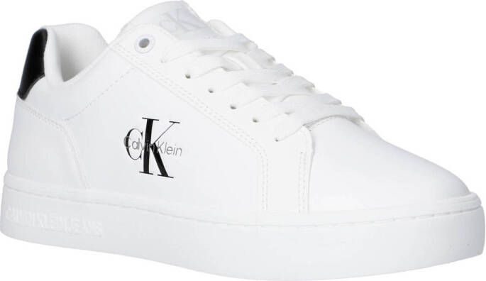 Calvin Klein leren sneakers wit