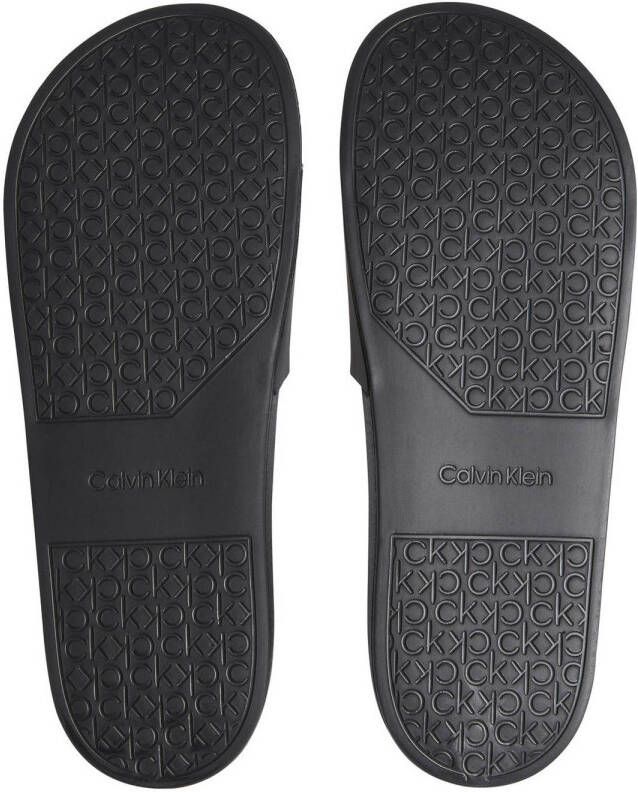 Calvin Klein Pool Slide badslippers zwart