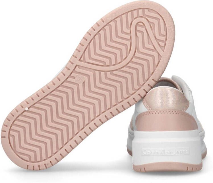 Calvin Klein sneakers roze wit