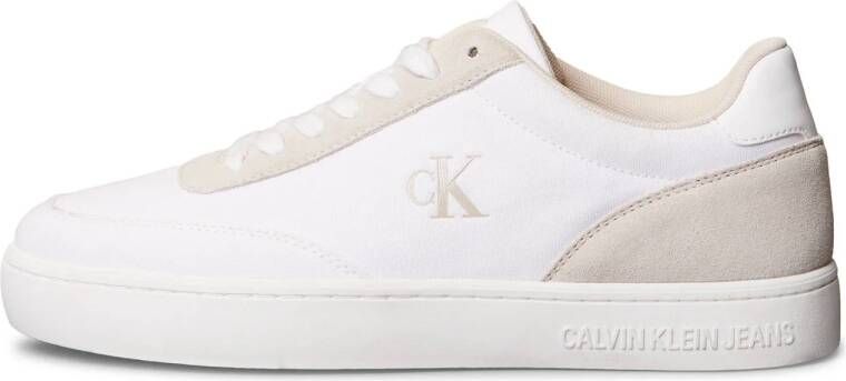 Calvin Klein sneakers wit beige