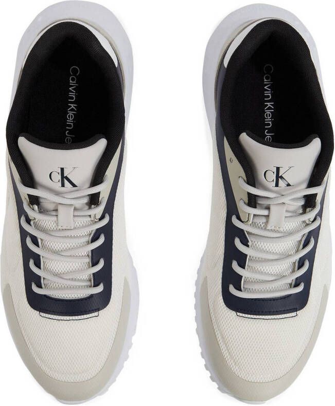 Calvin Klein sneakers wit blauw