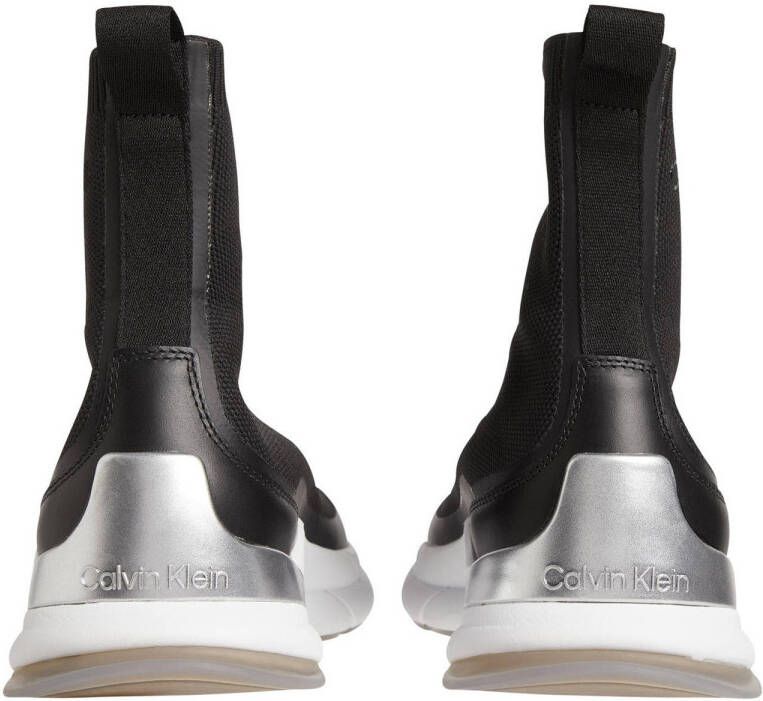 Calvin Klein sock sneakers zwart