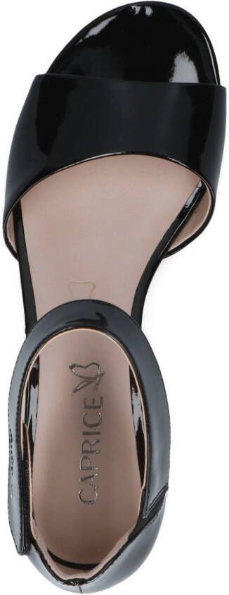 Caprice Carla lakleren sandalette zwart