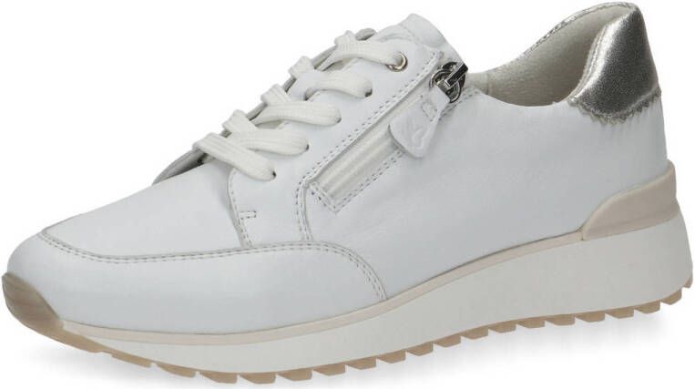 Caprice Kaia comfort leren sneakers wit