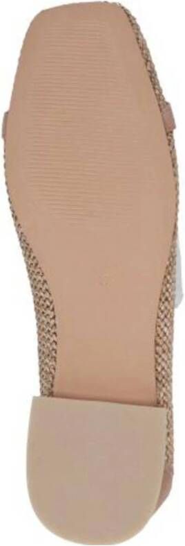 Caprice Vanny ballerina's beige zwart