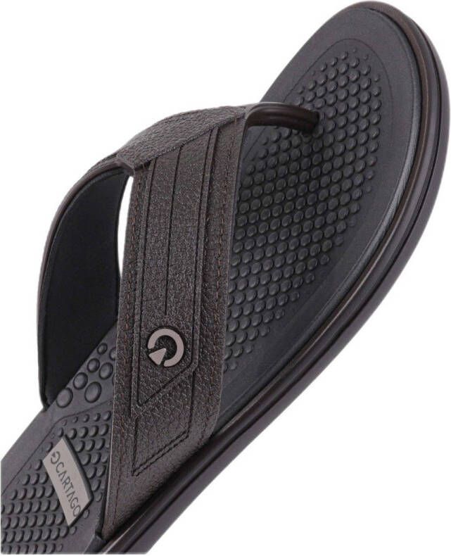 Cartago teenslippers bruin