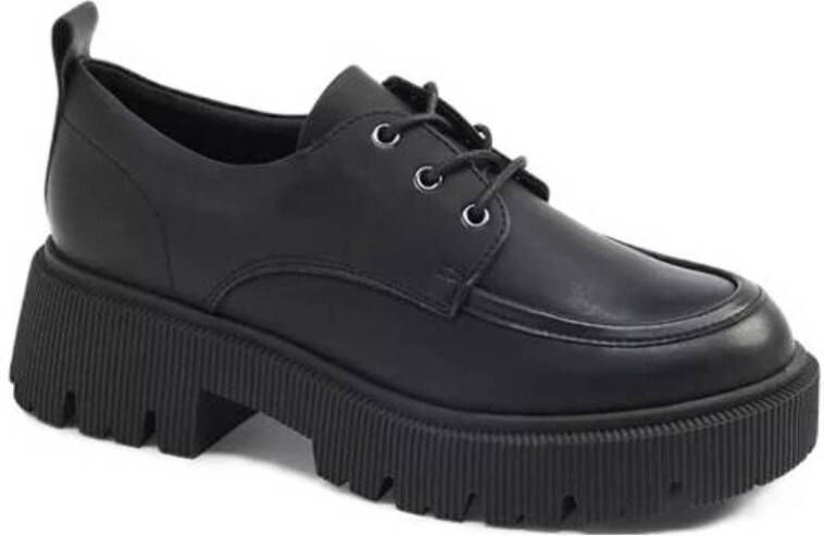 Catwalk chunky veterschoenen zwart