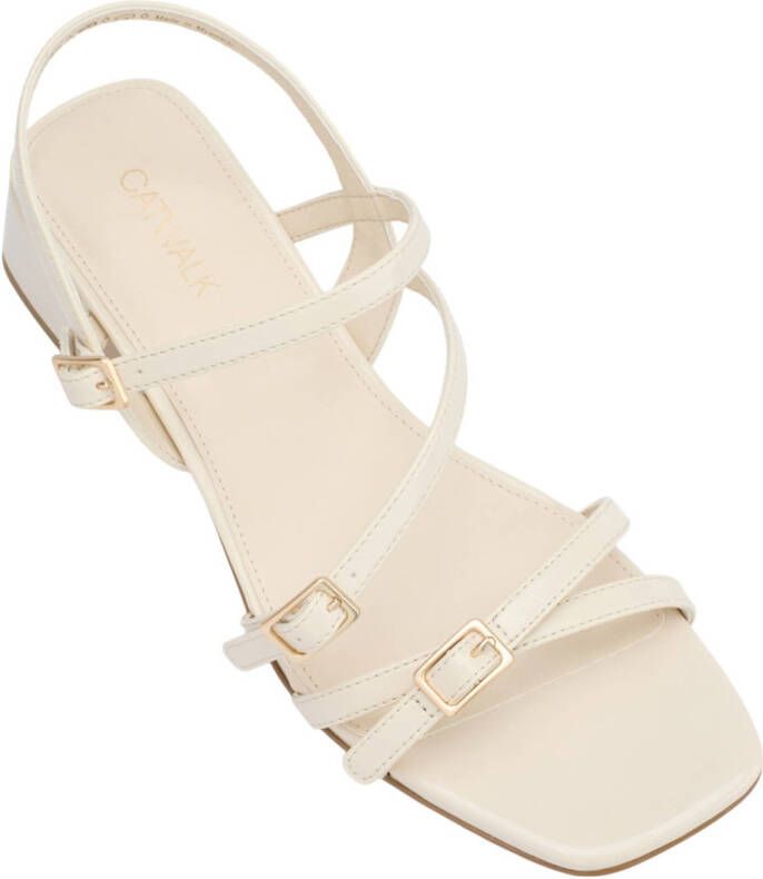 Catwalk sandalettes ecru