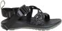 Chaco ZX 1 Hugs & Kisses outdoor sandalen zwart wit kids - Thumbnail 4