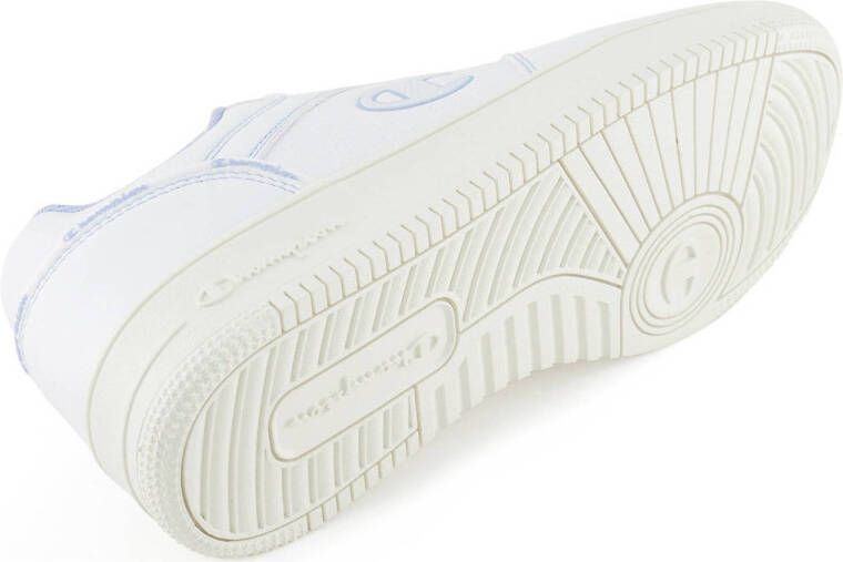 Champion RD18 2.0 Low sneaker wit lichtblauw