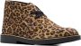 Clarks Desert Bt Evo. Dames Veterschoenen Leopard Suede - Thumbnail 7