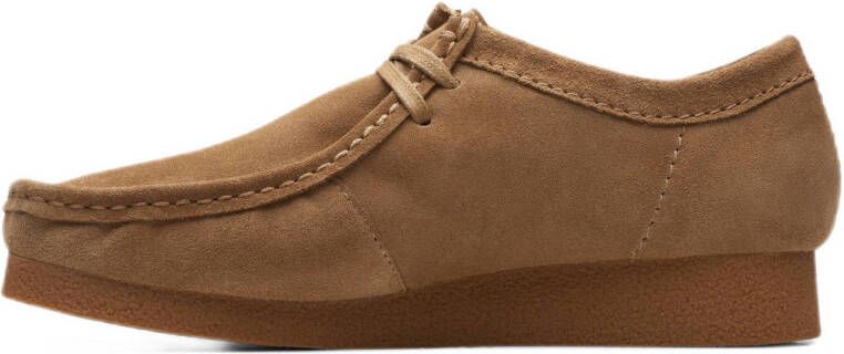 Clarks WallabeeEVO Heren Veterschoenen Suede Bruin