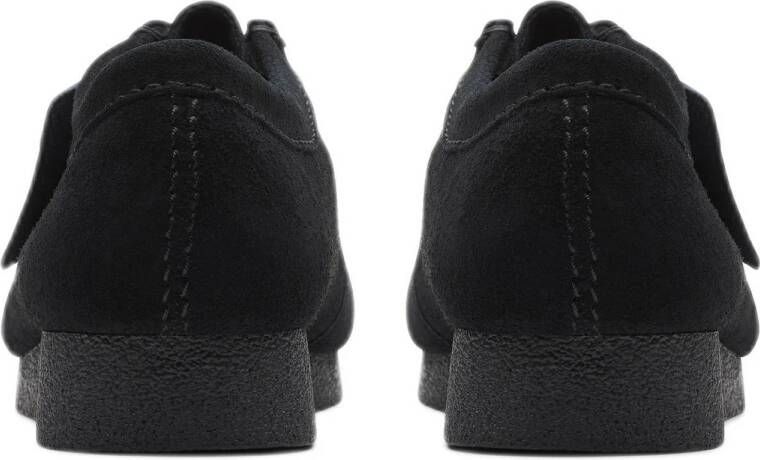 Clarks Wallabee evov suède bootschoenen zwart