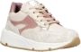 Clic! chunky leren sneakers ecru roze - Thumbnail 2