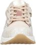 Clic! chunky leren sneakers ecru roze - Thumbnail 3