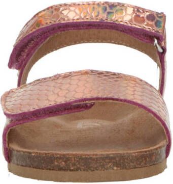 Clic! leren sandalen roze