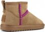 Colors of California suède enkelboots camel Bruin Meisjes Suede Meerkleurig 32 - Thumbnail 2