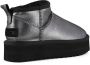 Colors of California Platform Boots Suede Laarzen Zwart Metallic - Thumbnail 4