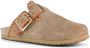 Colors of California Muil Slippers taupe Suede Dames - Thumbnail 4