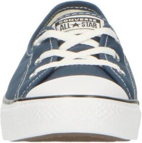Converse Chuck Taylor All Star Ballet sneakers blauw wit zwart