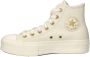 Converse Chuck Taylot All Stars High Lift leren sneakers ecru - Thumbnail 3