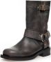 Copenhagen Shoes Heartbeat leren bikerboots zwartgrijs - Thumbnail 2