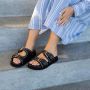 Copenhagen Shoes leren slippers zwart - Thumbnail 3