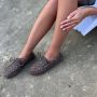 Copenhagen Shoes Savannah suède bootschoenen met panterprint bruin zwart - Thumbnail 3