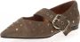 Copenhagen Shoes suède loafers groen - Thumbnail 3