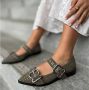 Copenhagen Shoes suède loafers taupe - Thumbnail 2