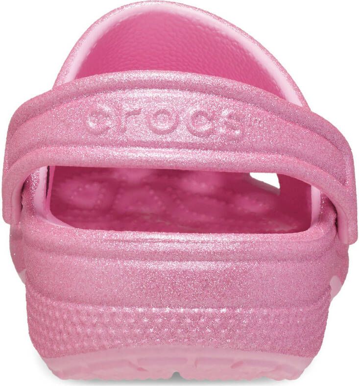 Crocs Peuter Kleuter clogs met glitters roze