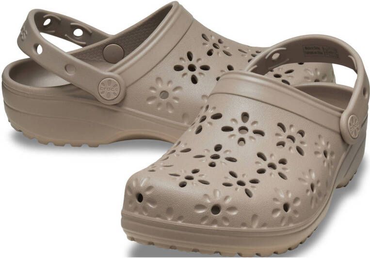 Crocs clogs taupe