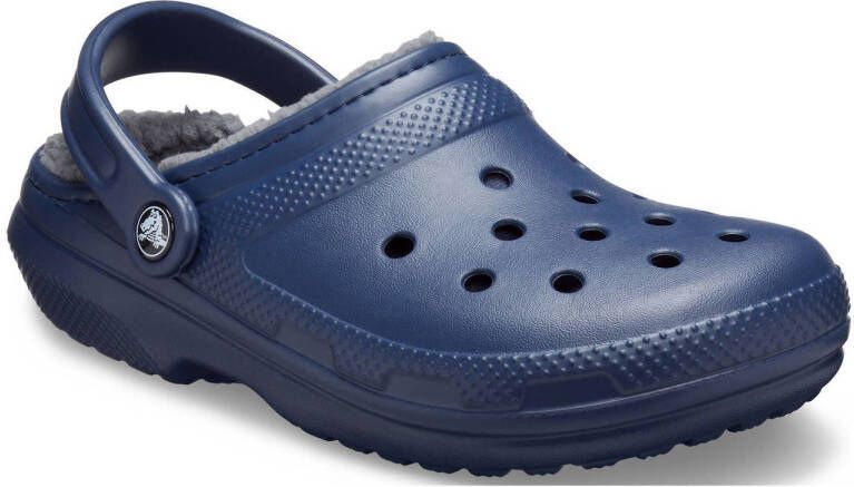 Crocs gevoerde clogs donkerblauw