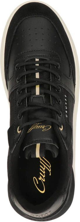 Cruyff Endorsed Tennis leren sneakers zwart