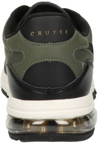 Cruyff Flash Runner leren sneakers groen