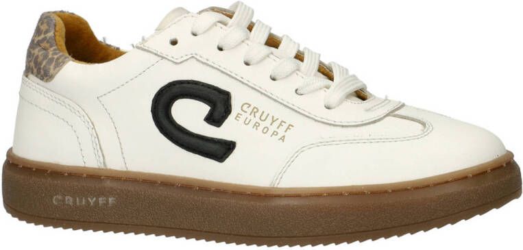 Cruyff Fuerza leren sneakers wit