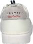 Cruyff Junior Endorsed Lage sneakers Leren Sneaker Jongens Wit - Thumbnail 4