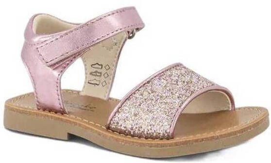 Cupcake Couture sandalen met glitters roze